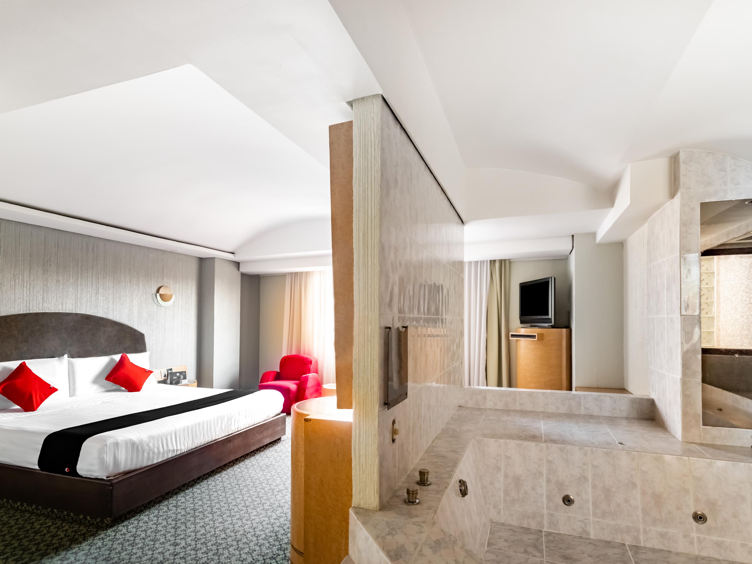 Capital O Andrade, Mexico City Exteriör bild A suite at the hotel